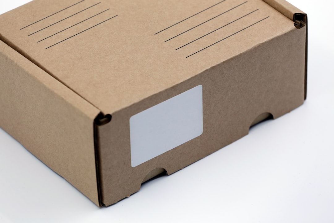 Packaged and labelled stock staged for a private label order