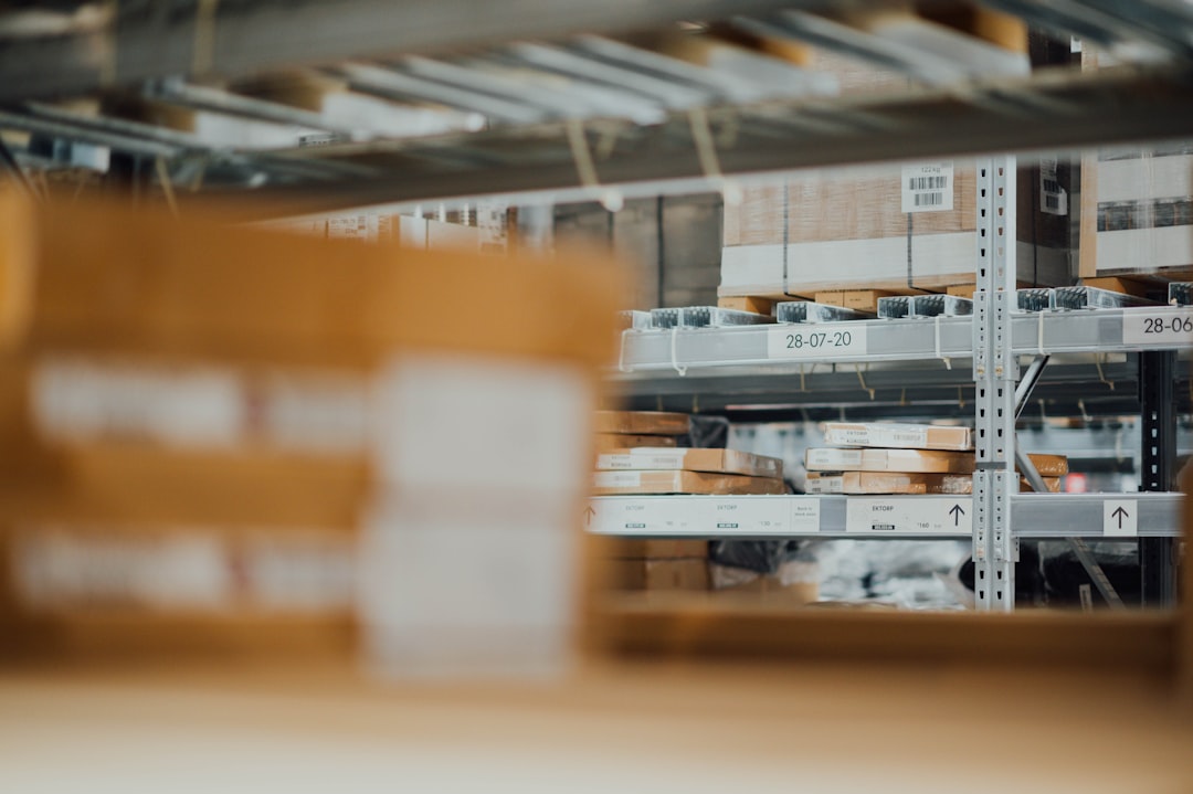 Packaged and labelled stock staged for a private label order