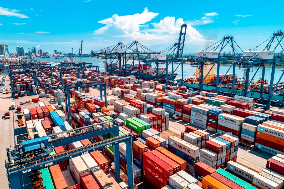 Containers at port, the export leg of a charcoal shipment — How to Import Charcoal from Indonesia: A Practical Guide
