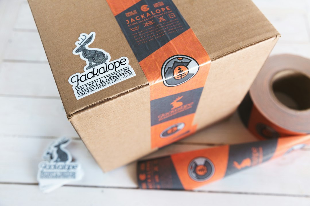 Packaged and labelled stock staged for a private label order