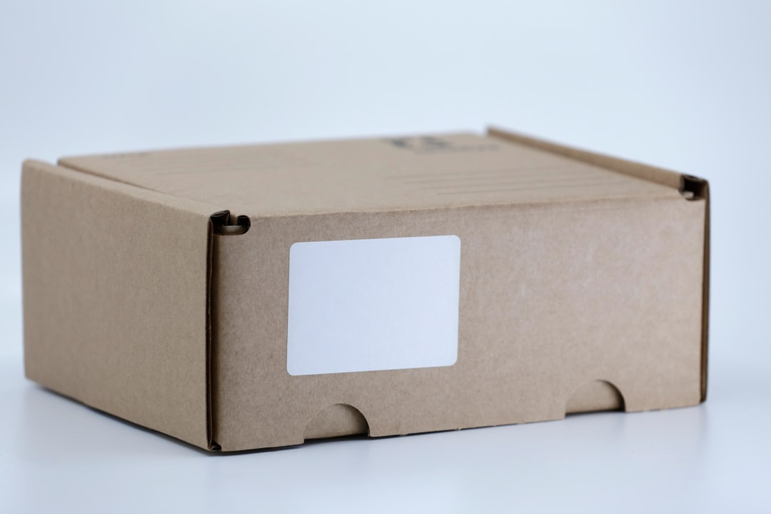 Packaged and labelled stock staged for a private label order